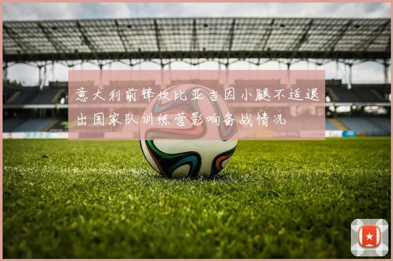 意大利前锋坎比亚吉因小腿不适退出国家队训练营影响备战情况