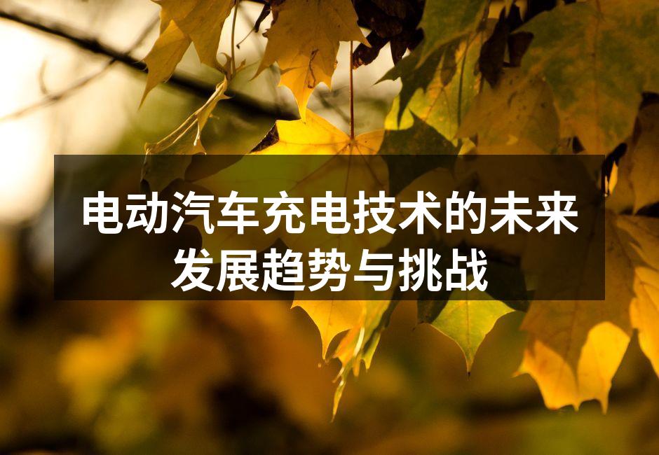 电动汽车充电桩布局示意图